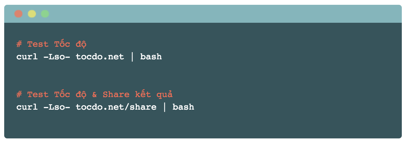 Test Tốc độ VPS/Server #1