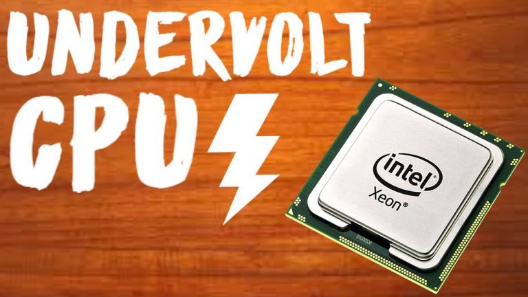 Undervolt – giảm nhiệt độ CPU
