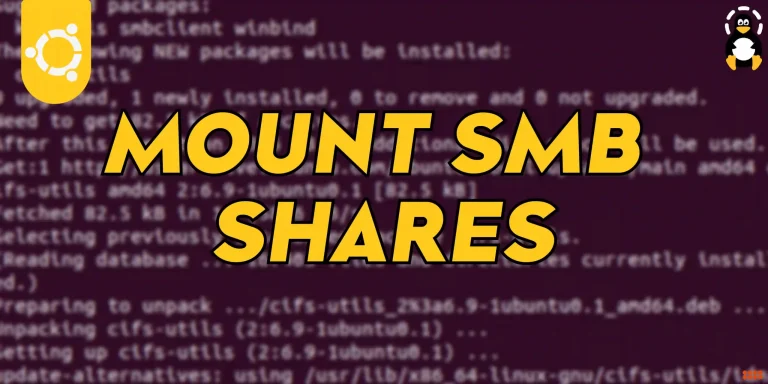 Mount SMB Share trên Linux