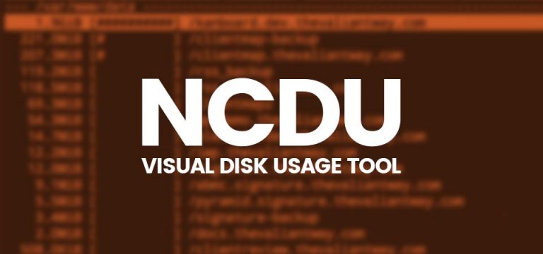 Kiểm tra dung lượng đĩa cứng trên Linux nhanh với NCDU