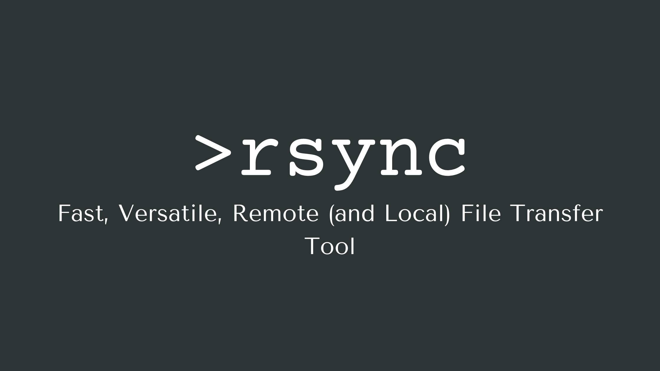 Rsync – đồng bộ file trên Linux